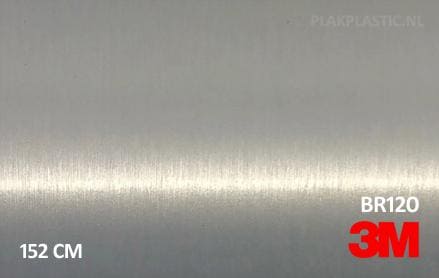 3M 2080 BR120 Brushed Aluminium plakplastic