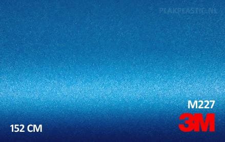 3M 2080 M227 Matte Blue Metallic plakplastic