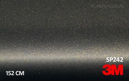 3M 2080 SP242 Satin Gold Dust Black plakplastic