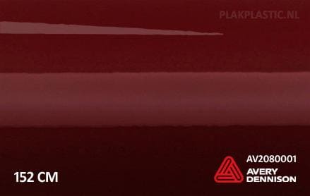 Avery SWF Gloss Burgundy plakplastic