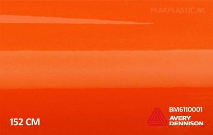 Avery SWF Gloss Orange plakplastic