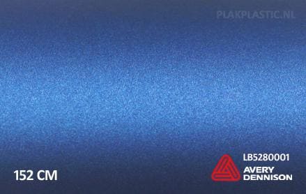 Avery SWF Matte Blue Metallic plakplastic