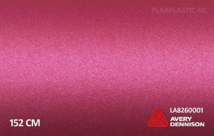 Avery SWF Matte Pink Metallic plakplastic