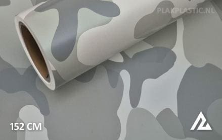 Camouflage beige plakplastic