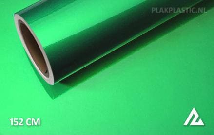 Glans metallic groen plakplastic