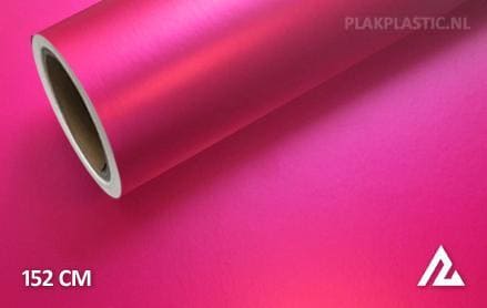 Mat chroom fuchsia plakplastic