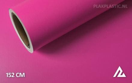 Mat fuchsia plakplastic