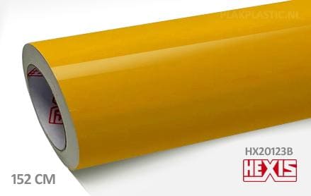 Hexis HX20123B Daffodil Yellow Gloss plakplastic