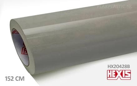 Hexis HX20428B Cloud Grey Gloss plakplastic