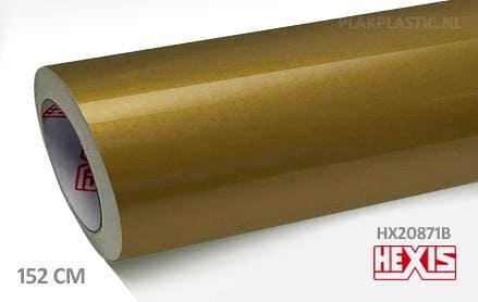 Hexis HX20871B Gold Gloss plakplastic