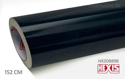 Hexis HX20889B Coal Black Gloss plakplastic