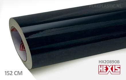 Hexis HX20890B Deep Black Gloss plakplastic