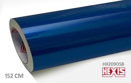 Hexis HX20905B Night Blue Metal Gloss plakplastic