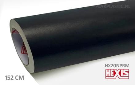 Hexis HX20NPRM Deep Black Matt plakplastic