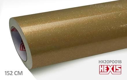 Hexis HX20P001B Zeus Gold Gloss plakplastic