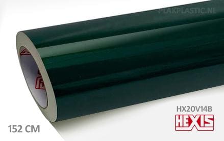 Hexis HX20V14B Sherwood Green Gloss plakplastic