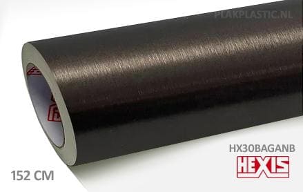 Hexis HX30BAGANB Brushed Aluminium Anthracite plakplastic