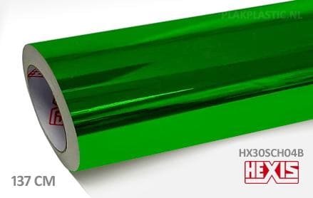 Hexis HX30SCH04B Super Chrome Green Gloss plakplastic