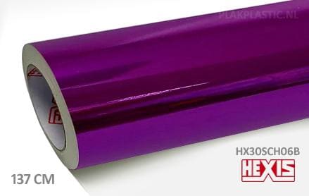 Hexis HX30SCH06B Super Chrome Purple Gloss plakplastic