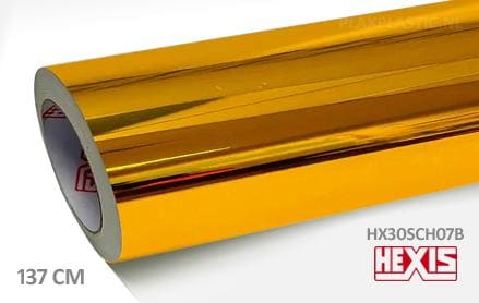 Hexis HX30SCH07B Super Chrome Gold Gloss plakplastic